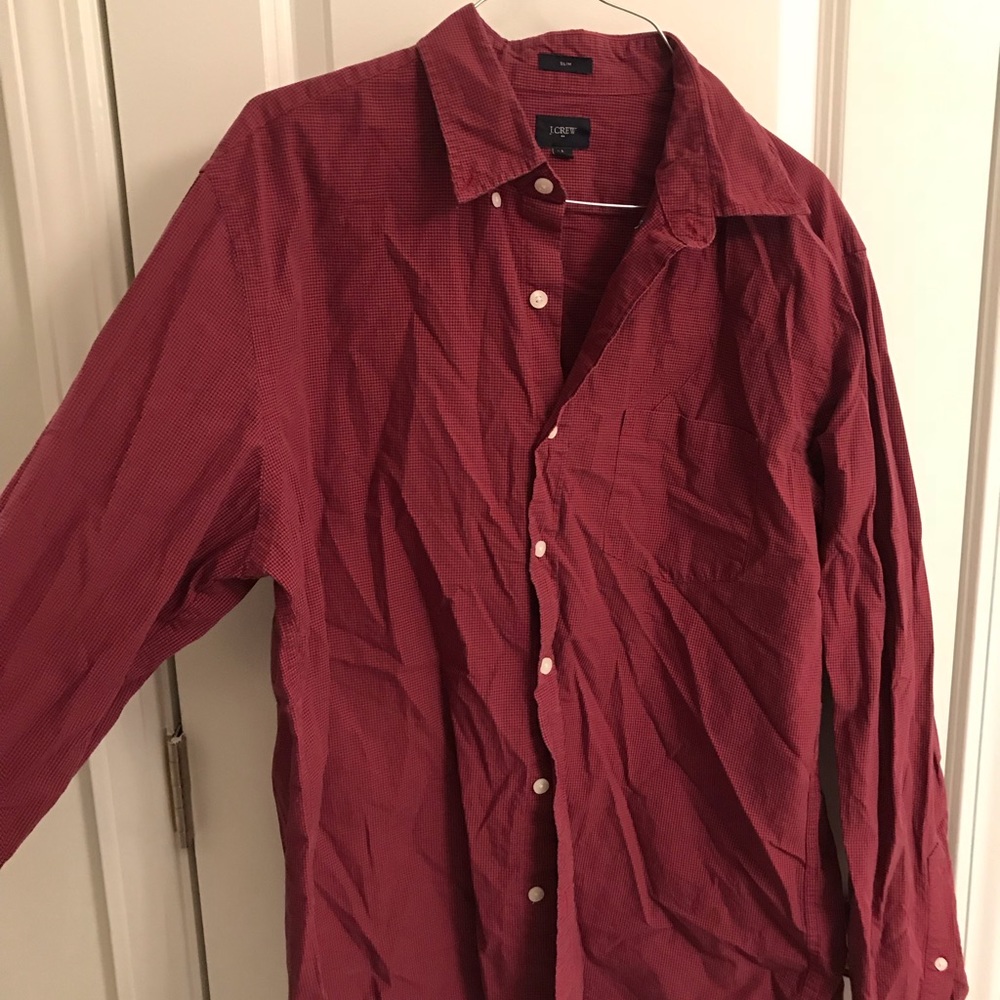 Red Checkered JCrew